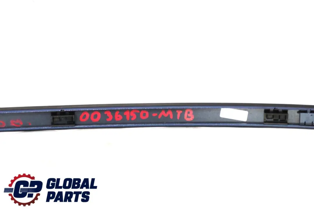 Rechts Dachprofilleiste Montegoblau Metallic - A51 für BMW 1 er E82 Coupe mit Teilenummer 0036150 BMW 1 er E82 Coupe Rechts Dachprofilleiste Montegoblau Metallic - A51 - SKU P0036150-MTB - Teilenummer 0036150