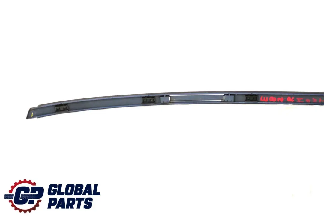 Right O/S Roof Moulding Railing Trim Montegoblau Metallic Blue to BMW 1 Series E82 with Part number 0036150 BMW 1 Series E82 Right O/S Roof Moulding Railing Trim Montegoblau Metallic Blue - SKU P0036150-MTB - Part number 0036150