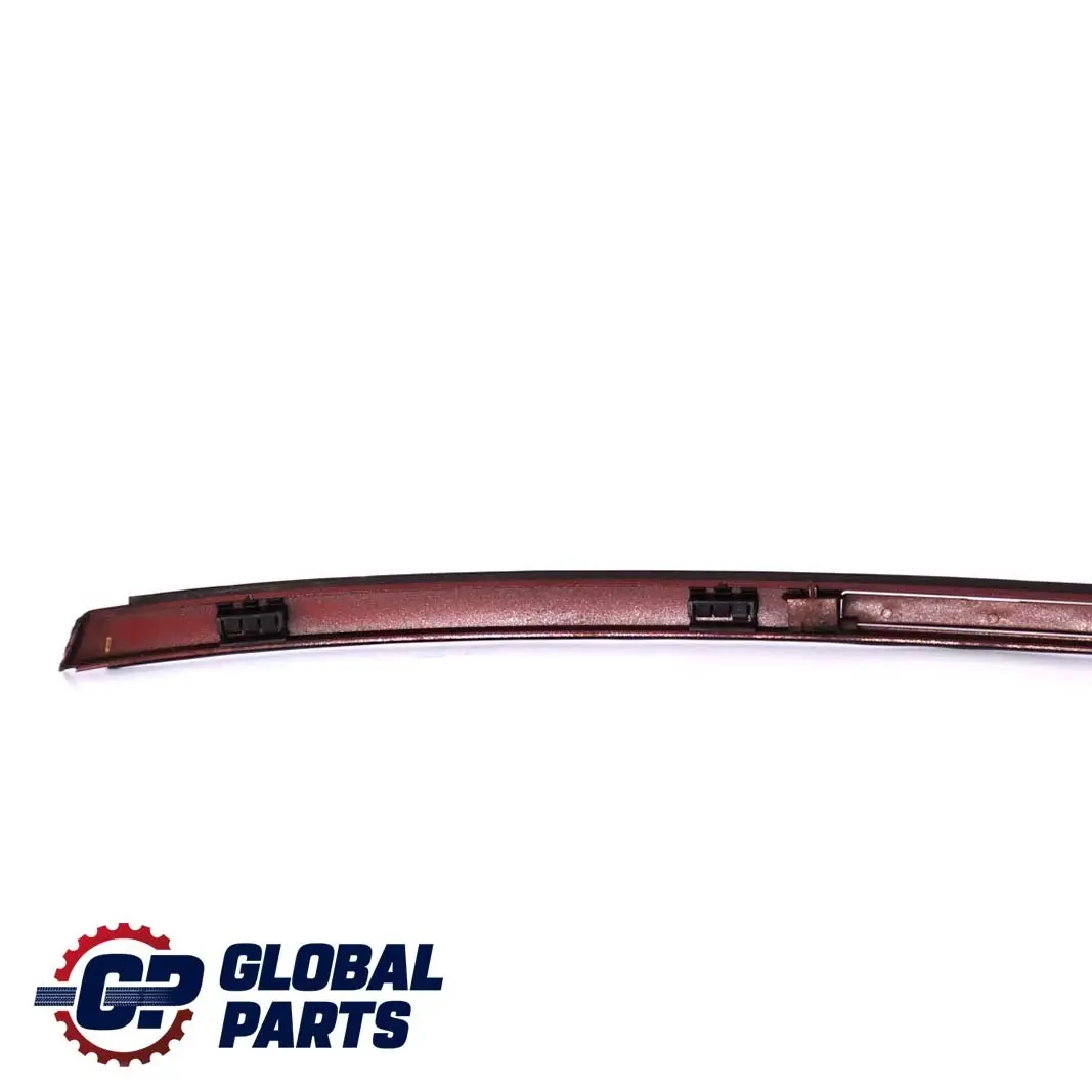 BMW E82 Coupe Right O/S Roof Moulding Railing Trim Vermilionrot Red - A82 - SKU P0036150-VER - Part number 0036150