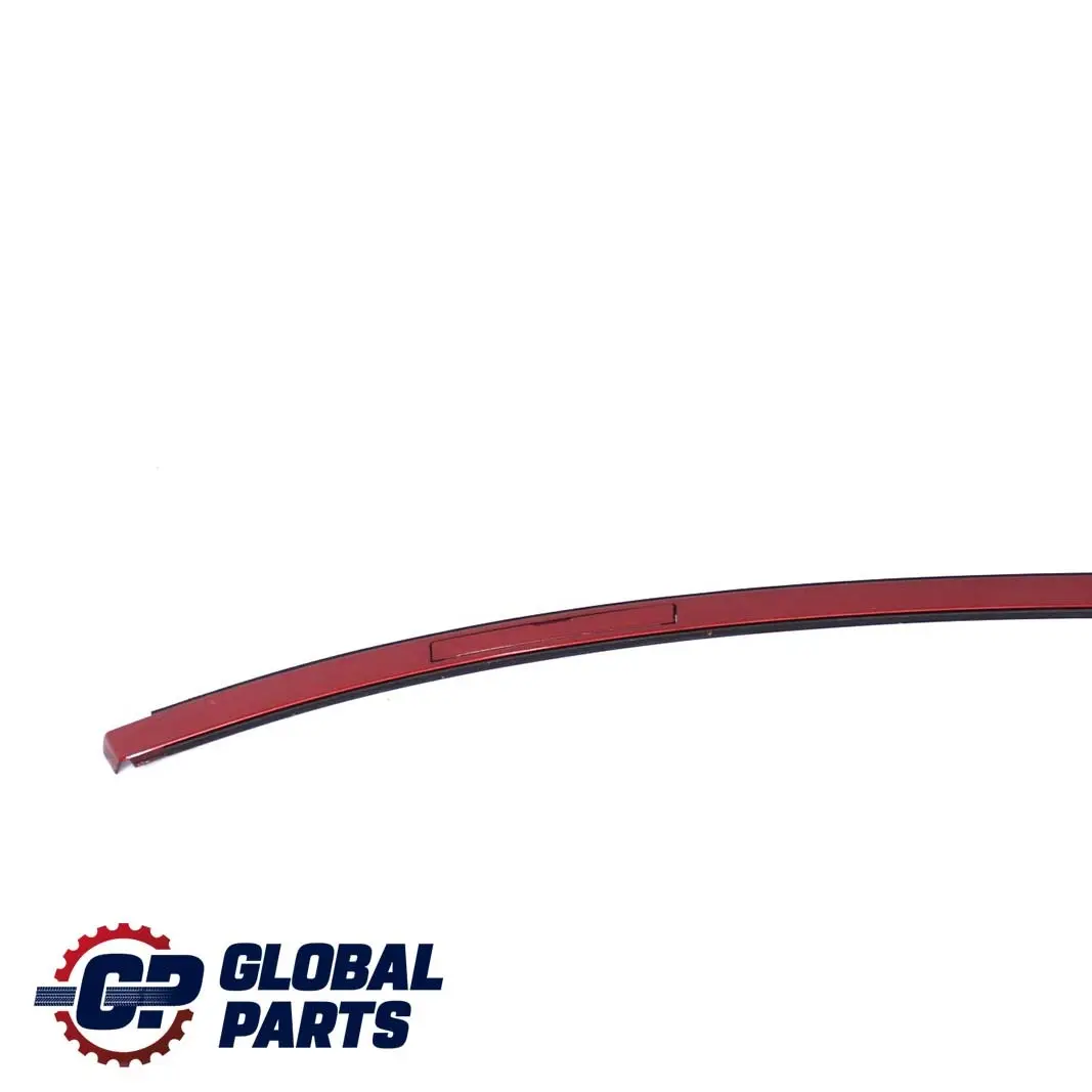 BMW E82 Coupe Right O/S Roof Moulding Railing Trim Vermilionrot Red - A82 - SKU P0036150-VER - Part number 0036150