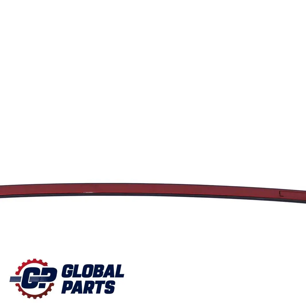 BMW E82 Coupe Right O/S Roof Moulding Railing Trim Vermilionrot Red - A82 - SKU P0036150-VER - Part number 0036150