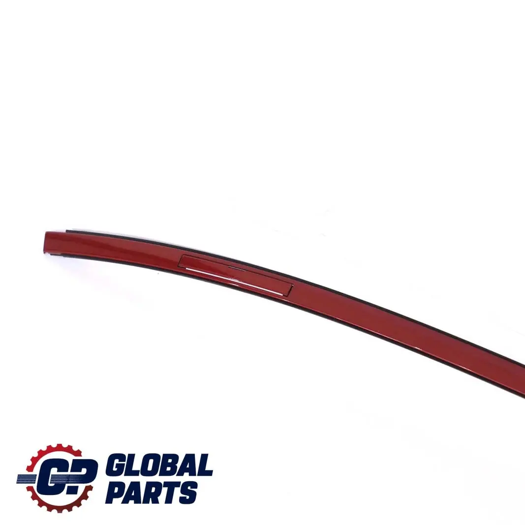 BMW E82 Coupe Right O/S Roof Moulding Railing Trim Vermilionrot Red - A82 - SKU P0036150-VER - Part number 0036150