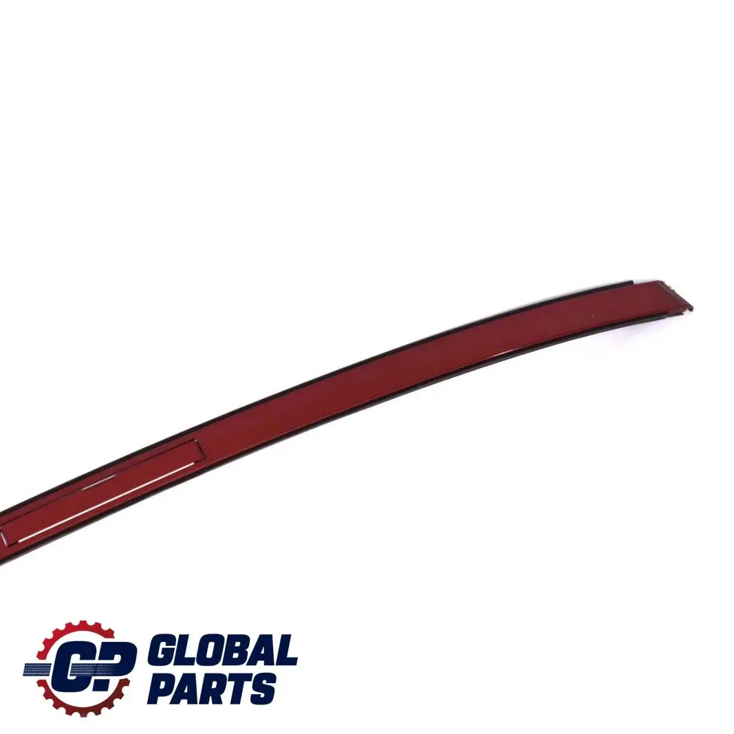 BMW E82 Coupe Right O/S Roof Moulding Railing Trim Vermilionrot Red - A82 - SKU P0036150-VER - Part number 0036150