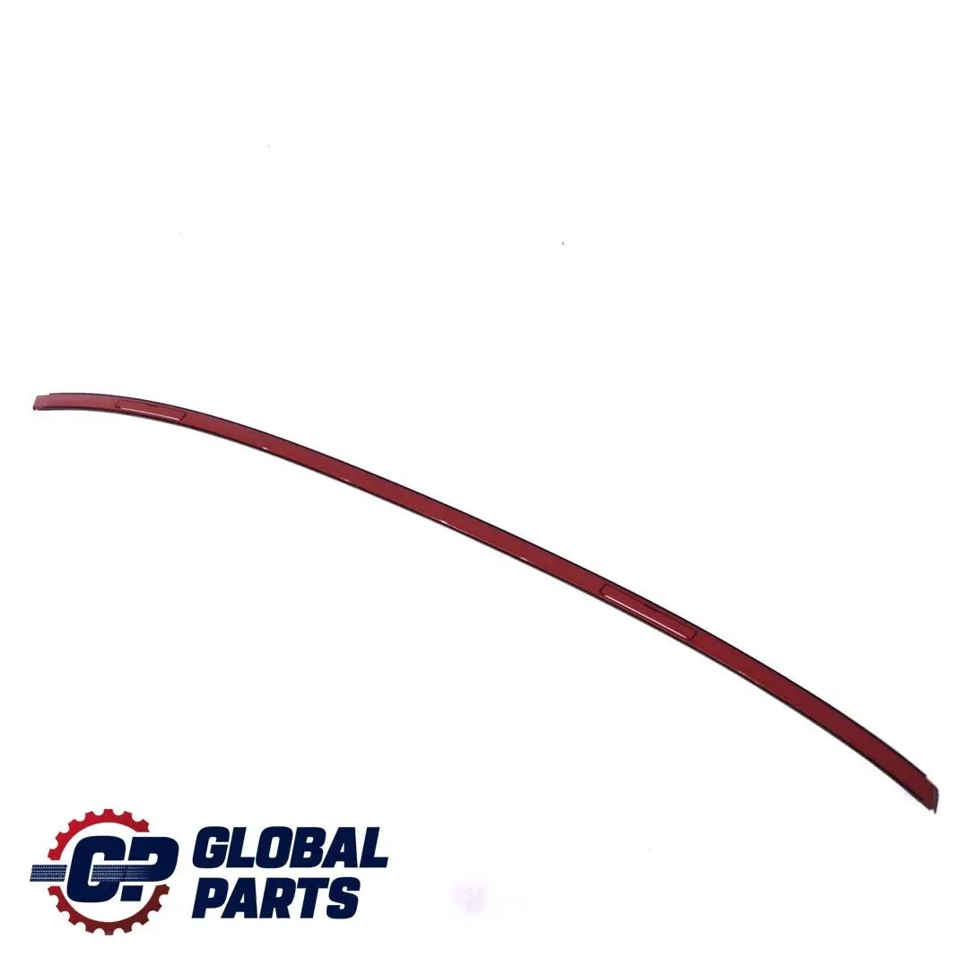 BMW E82 Coupe Prawa Listwa Dachowa Ozdobna Czerwona Vermilionrot Red - A82 - SKU P0036150-VER - Numer Części 0036150