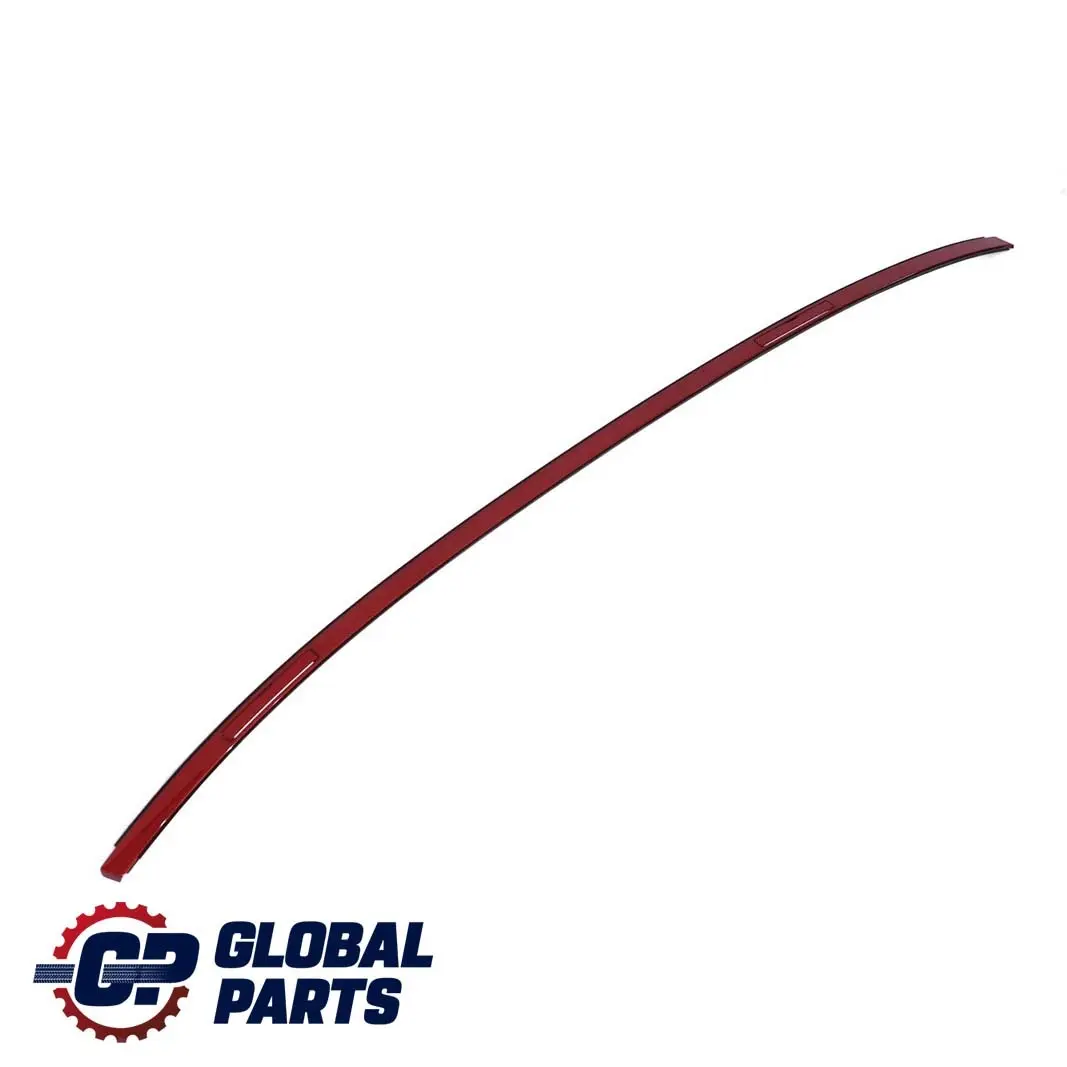 BMW E82 Coupe Prawa Listwa Dachowa Ozdobna Czerwona Vermilionrot Red - A82 - SKU P0036150-VER - Numer Części 0036150