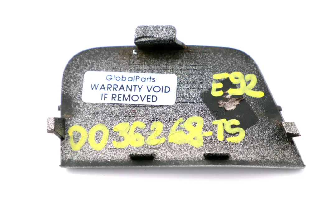 BMW E92 E93 M Sport Trim Panel Rear Flap Towing Eye Titansilber Silver - SKU P0036268-TS - Part number 0036268