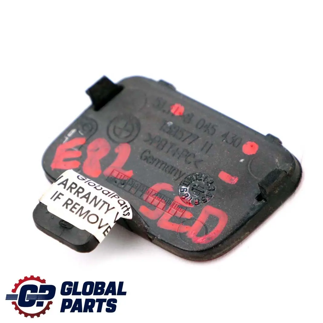 BMW 1 Series E82 E88 Front Bumper Flap Towing Eye Sedonarot Sedona Red 8045430 - SKU P0036223-SED - Part number 0036223