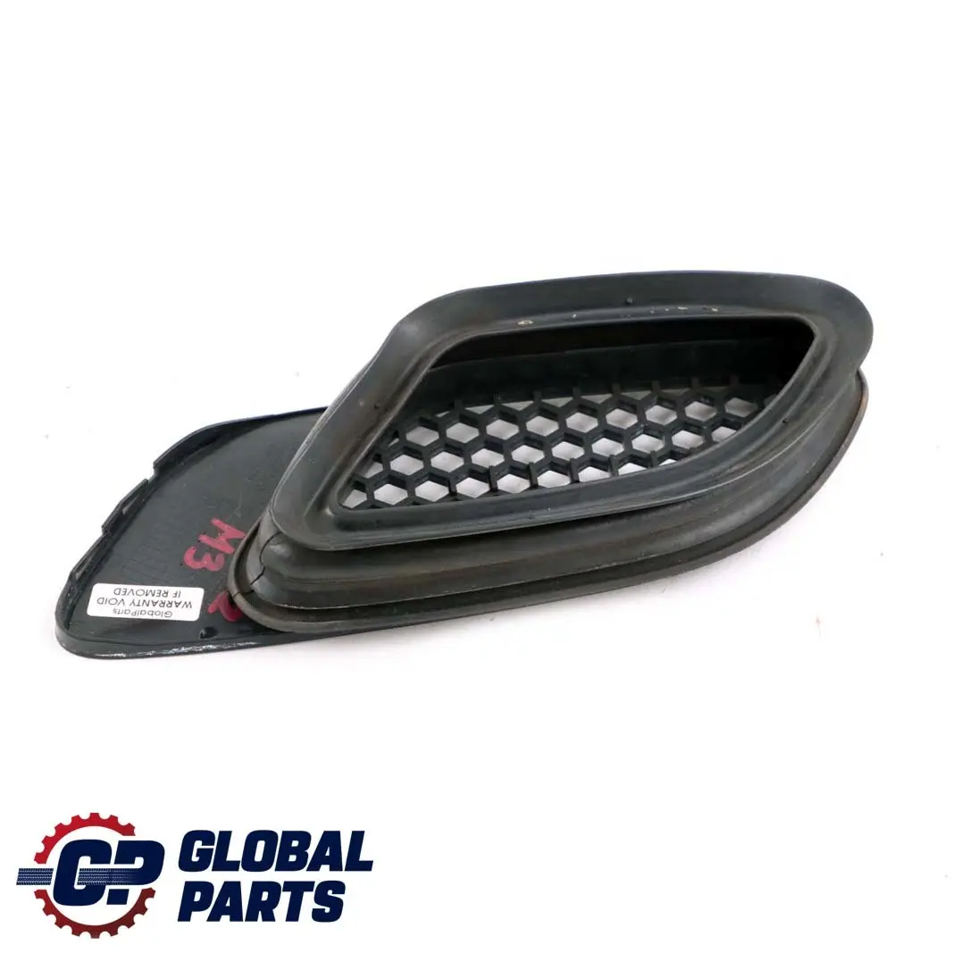 Front Trim Left N/S Frame Grille Hood Jerezschwarz A73 Black to BMW 3 E90 E92 M3 with Part number 0036359 BMW 3 E90 E92 M3 Front Trim Left N/S Frame Grille Hood Jerezschwarz A73 Black - SKU P0036359-JEREZ - Part number 0036359