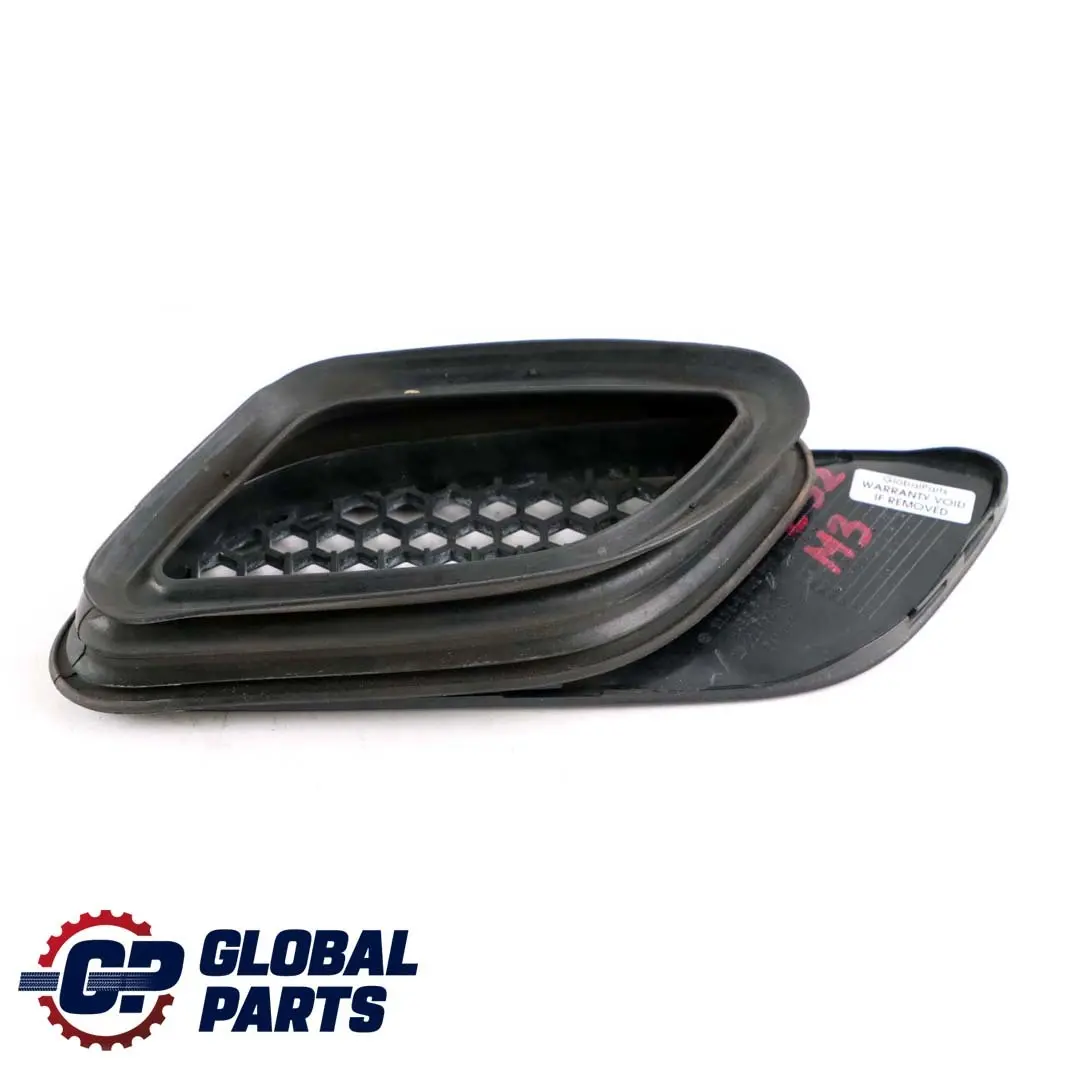 Front Trim Left N/S Frame Grille Hood Jerezschwarz A73 Black to BMW 3 E90 E92 M3 with Part number 0036359 BMW 3 E90 E92 M3 Front Trim Left N/S Frame Grille Hood Jerezschwarz A73 Black - SKU P0036359-JEREZ - Part number 0036359