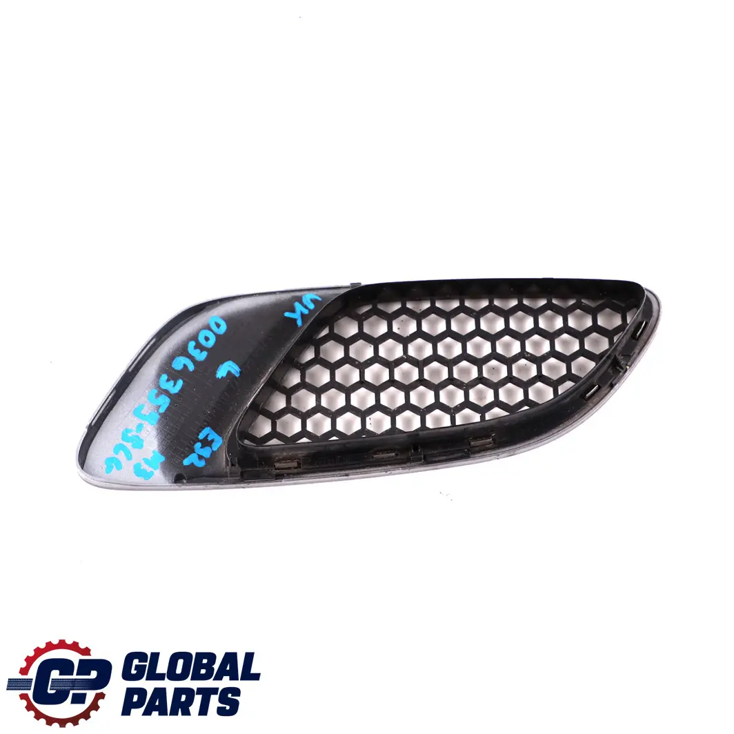 BMW 3 er E90 E92 E93 M3 Vorne Links Rahmen Ziergitter Spacegrau A52 8042977 - SKU P0036359-SCG - Teilenummer 0036359