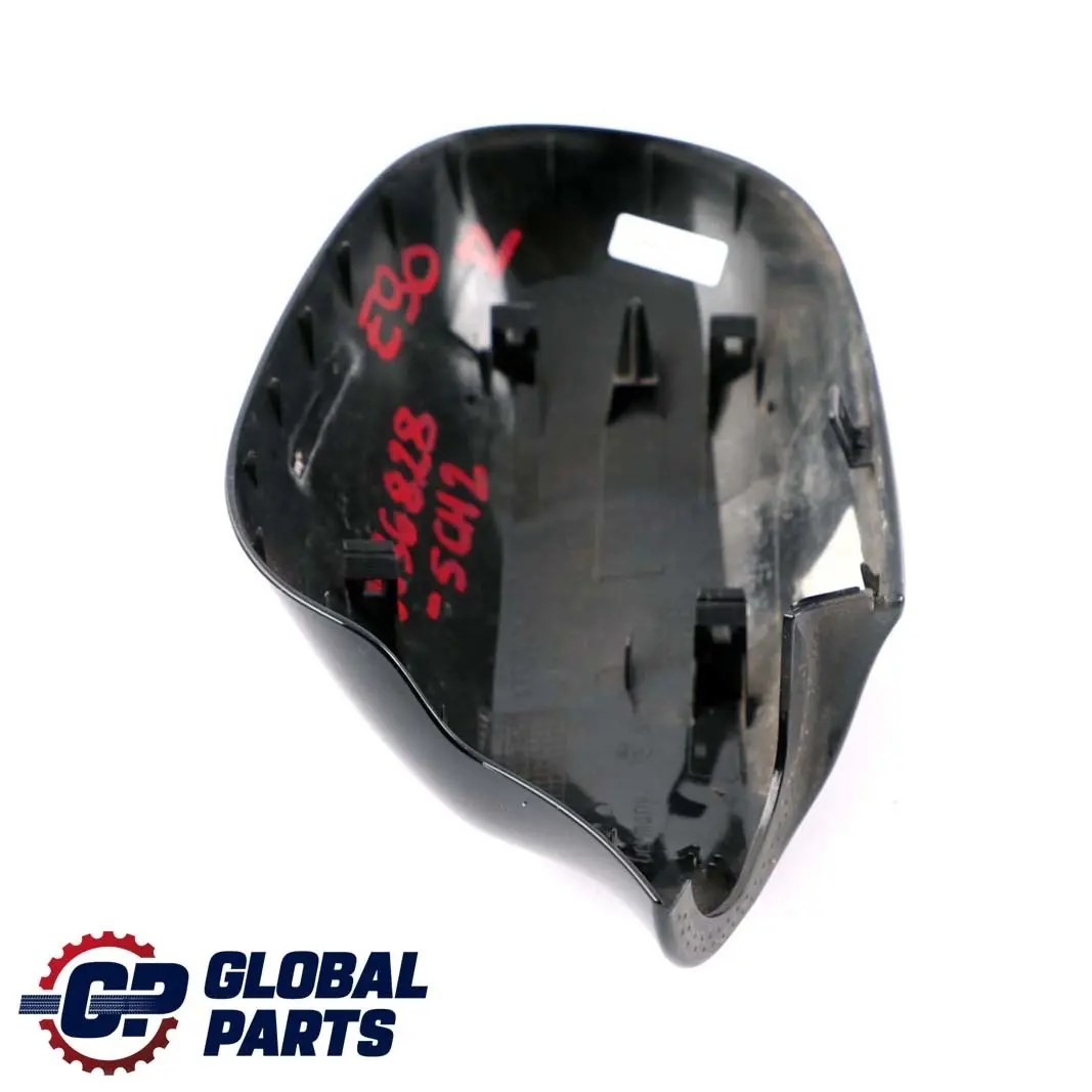 Right Cover Cap O/S Casing Wing Mirror Schwarz Black to BMW 3 Series 2 E90 E91 LCI with Part number 0036828 BMW 3 Series 2 E90 E91 LCI Right Cover Cap O/S Casing Wing Mirror Schwarz Black - SKU P0036828-SCH2 - Part number 0036828