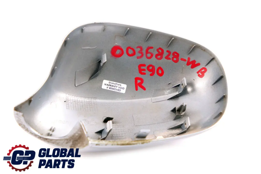 Right Cover Cap O/S Casing Wing Mirror Bluewater Blue to BMW 3 Series E90 E91 LCI with Part number 0036828 BMW 3 Series E90 E91 LCI Right Cover Cap O/S Casing Wing Mirror Bluewater Blue - SKU P0036828-WB - Part number 0036828