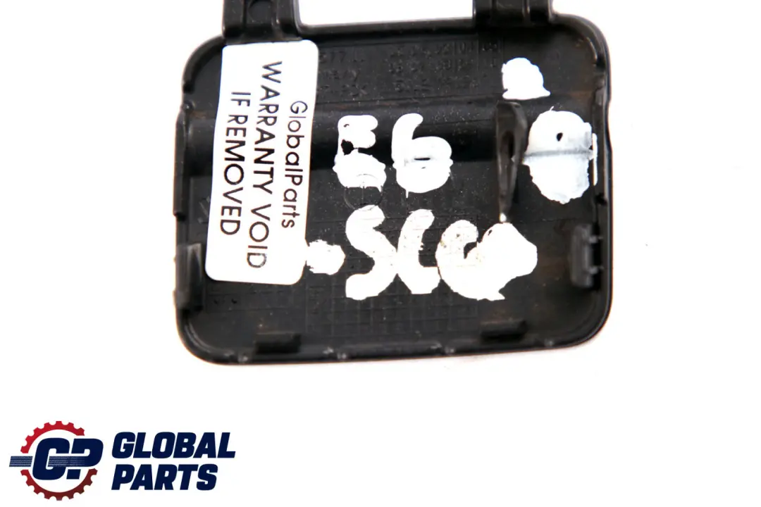 Flap Ojo de remolque parachoques trasero Spacegrau Gris A52 7202671 para BMW E90 LCI con número de pieza 0036878 BMW E90 LCI Flap Ojo de remolque parachoques trasero Spacegrau Gris A52 7202671 - SKU P0036878-SCG - Número de pieza 0036878