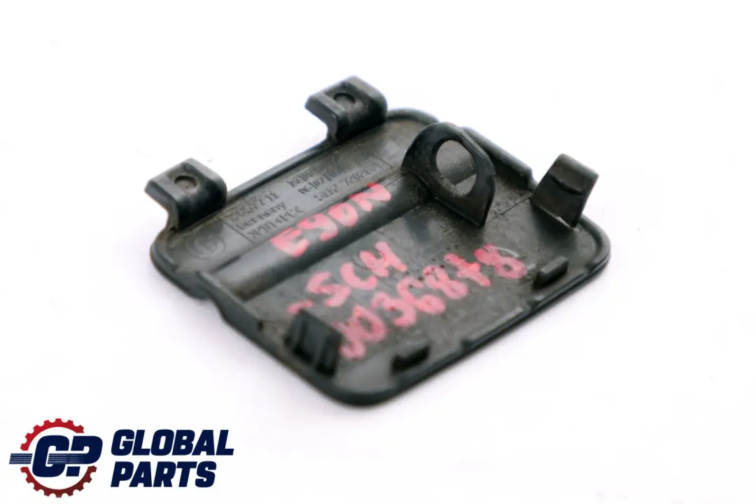 Flap Towing Eye Rear Bumper Schwarz 2 Black 668 7202671 to BMW 3 Series E90 LCI with Part number 0036878 BMW 3 Series E90 LCI Flap Towing Eye Rear Bumper Schwarz 2 Black 668 7202671 - SKU P0036878-SCH - Part number 0036878