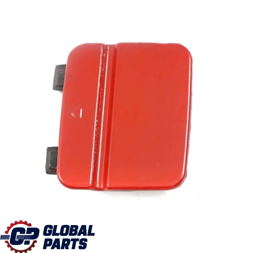 Flap Ojo Remolque Parachoques Trasero Karmesinrot Rojo Carmesí para BMW E91 LCI con número de pieza 7202672 BMW E91 LCI Flap Ojo Remolque Parachoques Trasero Karmesinrot Rojo Carmesí - SKU P0036882-KAR - Número de pieza 7202672