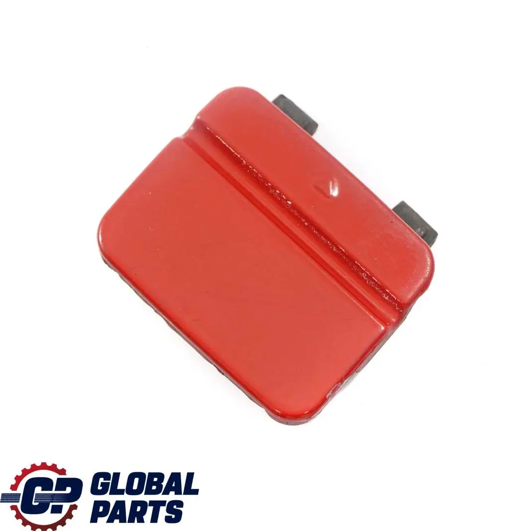 Flap Towing Eye Rear Bumper Karmesinrot Crimson Red A61 to BMW 3 E91 LCI with Part number 7202672 BMW 3 E91 LCI Flap Towing Eye Rear Bumper Karmesinrot Crimson Red A61 - SKU P0036882-KAR - Part number 7202672