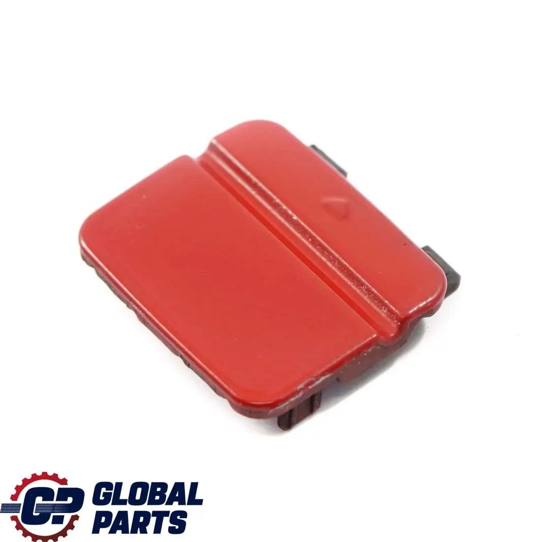 Flap Towing Eye Rear Bumper Karmesinrot Crimson Red A61 to BMW 3 E91 LCI with Part number 7202672 BMW 3 E91 LCI Flap Towing Eye Rear Bumper Karmesinrot Crimson Red A61 - SKU P0036882-KAR - Part number 7202672