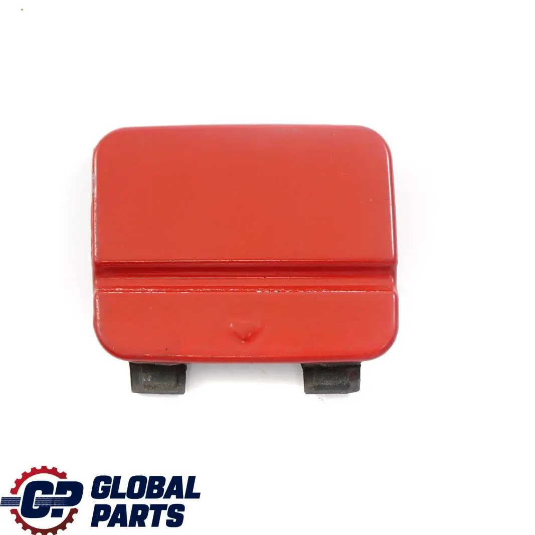 Flap Towing Eye Rear Bumper Karmesinrot Crimson Red A61 to BMW 3 E91 LCI with Part number 7202672 BMW 3 E91 LCI Flap Towing Eye Rear Bumper Karmesinrot Crimson Red A61 - SKU P0036882-KAR - Part number 7202672