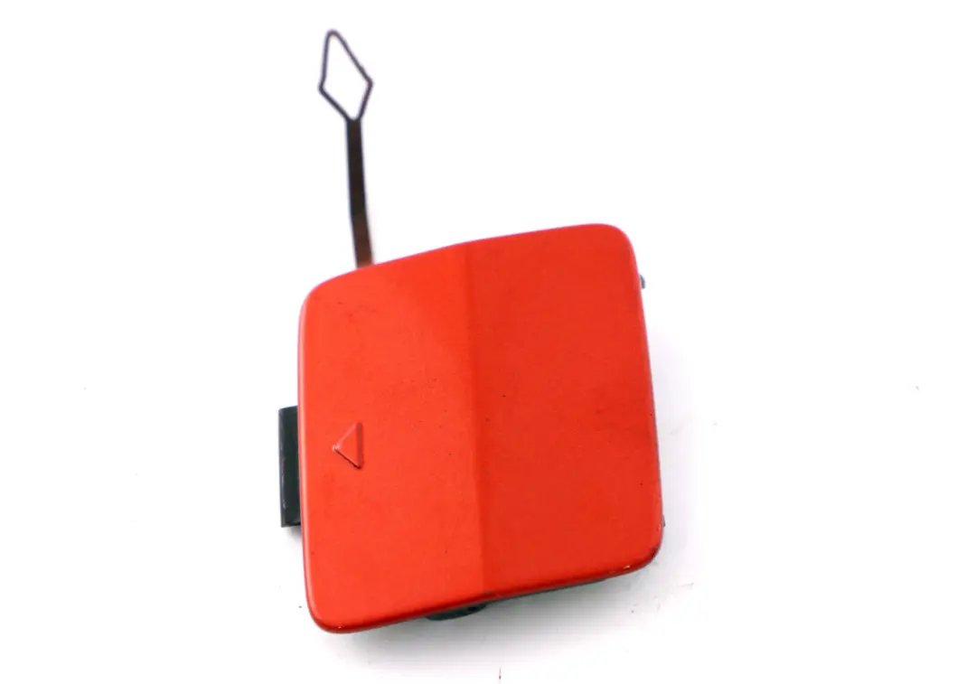 BMW 1 Series F20 F21 Front Bumper Flap Towing Eye Valencia Orange Metallic B44 - SKU P0038861-ORG - Part number 0038861