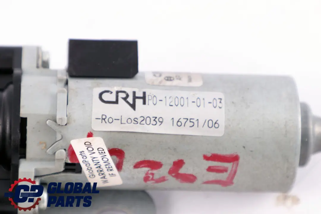 Moteur d'entraînement pour le réglage siège avant gauche 0 130 002 633 pour BMW E92 à propos du numéro de pièce 0130002633 BMW E92 Moteur d'entraînement pour le réglage siège avant gauche 0 130 002 633 - SKU P0130002633 - Numéro de pièce 0130002633