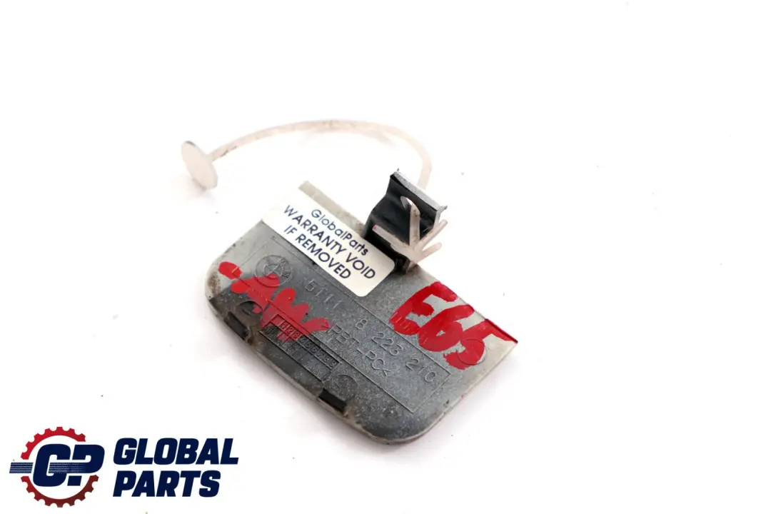 BMW 7 er E65 E66 Stossfänger Vorn Klappe Abschleppöse Alpinweiss 3 8223210 - SKU P0136428-AW - Teilenummer 0136428