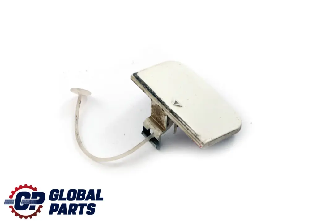 BMW 7 Series E65 E66 Front Bumper Flap Towing Eye Alpinweiss 3 8223210 - SKU P0136428-AW - Part number 0136428