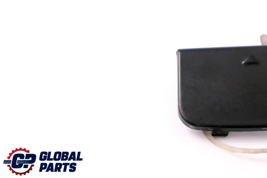 BMW 7 Series E65 E66 Front Bumper Flap Towing Eye Black Sapphire 475 8223210 - SKU P0136428-BS - Part number 0136428