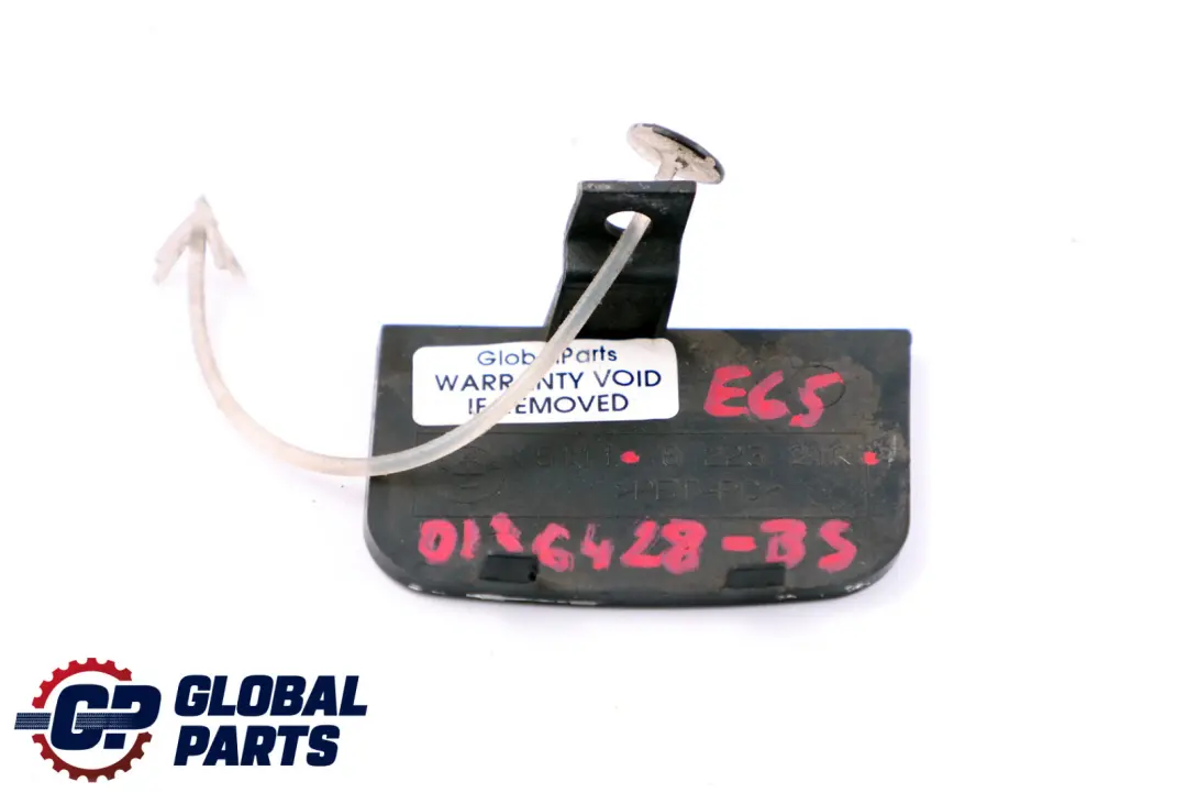 Front Bumper Flap Towing Eye Black Sapphire 475 8223210 to BMW 7 Series E65 E66 with Part number 0136428 BMW 7 Series E65 E66 Front Bumper Flap Towing Eye Black Sapphire 475 8223210 - SKU P0136428-BS - Part number 0136428