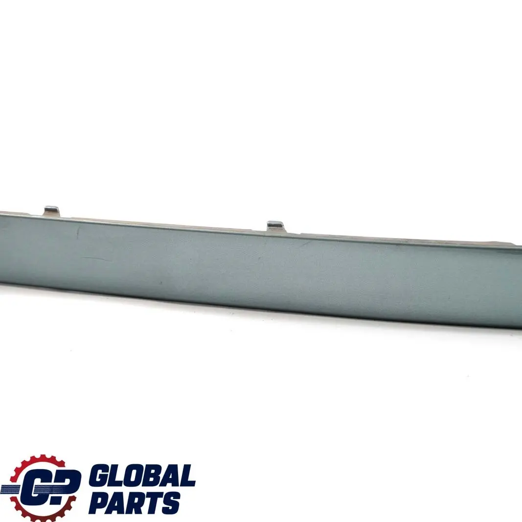 BMW 7 E65 E66 Front Bumper Guard Trim Strip Left N/S Schiefergruen Slate Green - SKU P0136458-SGM - Part number 0136458