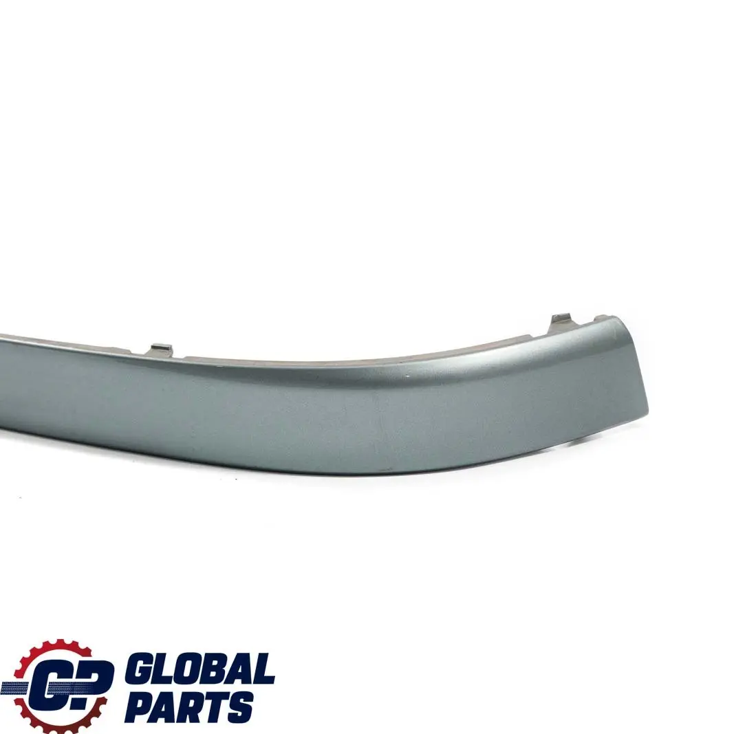 BMW 7 E65 E66 Front Bumper Guard Trim Strip Left N/S Schiefergruen Slate Green - SKU P0136458-SGM - Part number 0136458