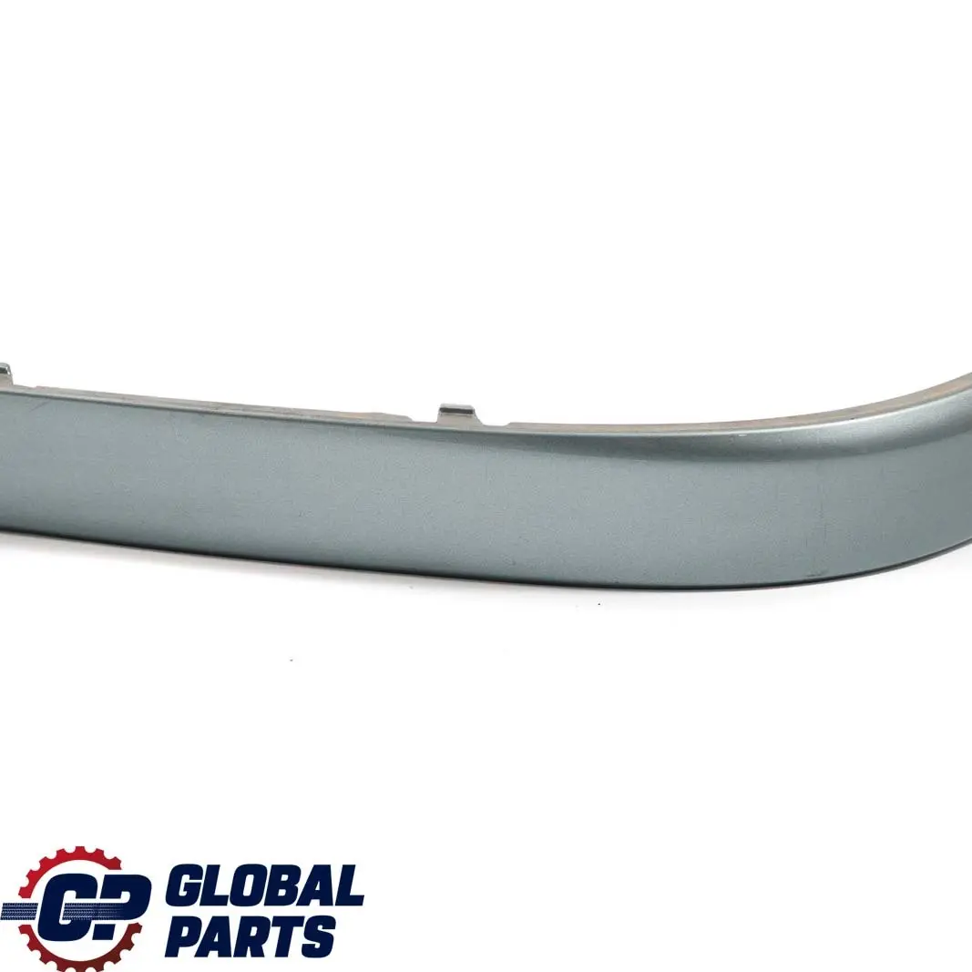 BMW 7 E65 E66 Front Bumper Guard Trim Strip Left N/S Schiefergruen Slate Green - SKU P0136458-SGM - Part number 0136458