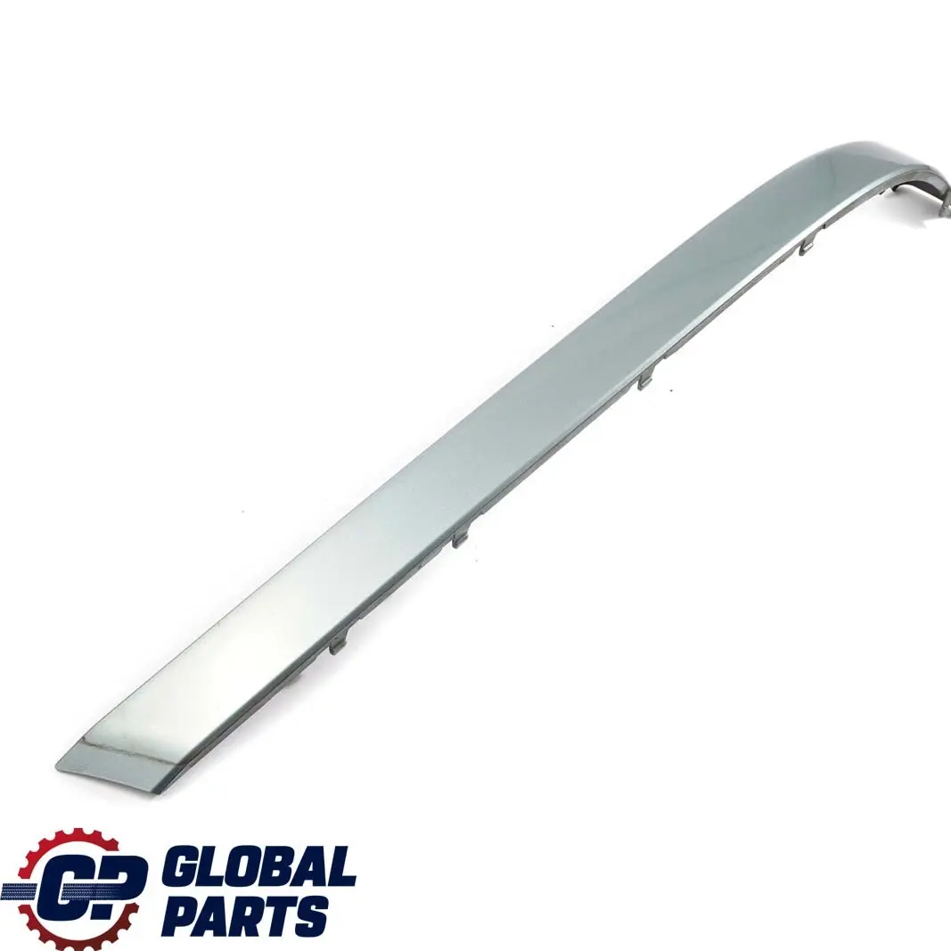 Front Bumper Guard Trim Strip Left N/S Schiefergruen Slate Green to BMW 7 E65 E66 with Part number 0136458 BMW 7 E65 E66 Front Bumper Guard Trim Strip Left N/S Schiefergruen Slate Green - SKU P0136458-SGM - Part number 0136458