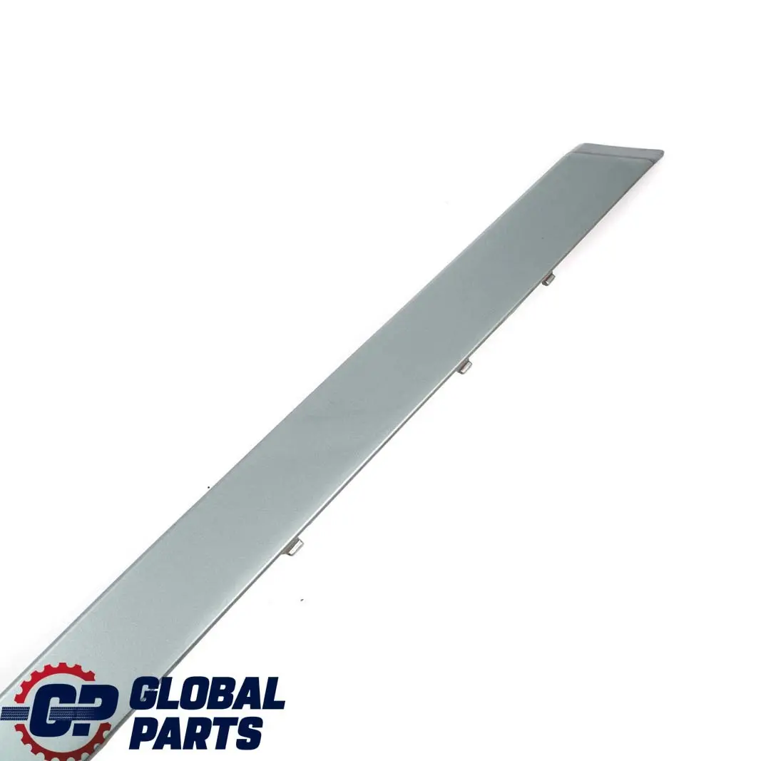 BMW 7 E65 E66 Front Bumper Guard Trim Strip Left N/S Schiefergruen Slate Green - SKU P0136458-SGM - Part number 0136458