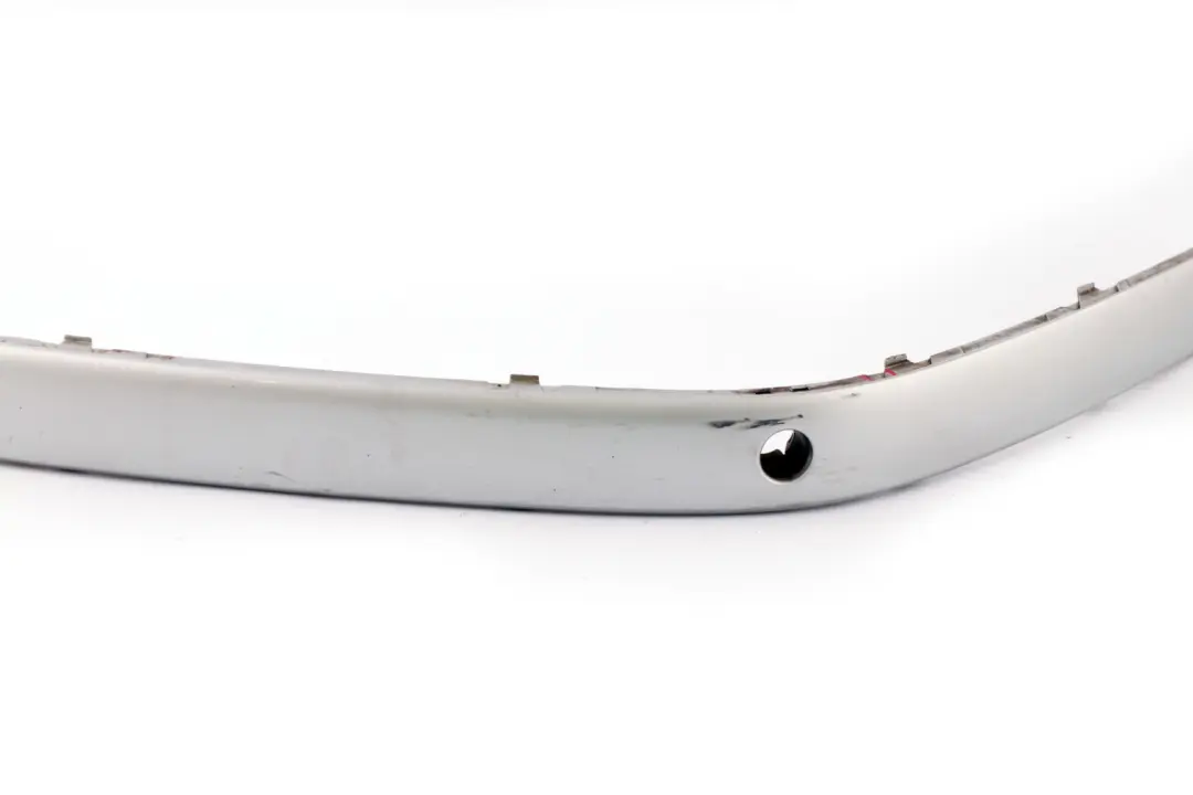 Bumper Guard Strip Front Left N/S Titansilber Silver to BMW 7 Series E65 E66 with Part number 0136460 BMW 7 Series E65 E66 Bumper Guard Strip Front Left N/S Titansilber Silver - SKU P0136460-TS - Part number 0136460