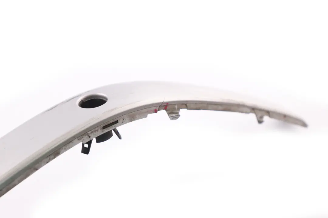 BMW 7 Series E65 E66 Bumper Guard Strip Front Left N/S Titansilber Silver - SKU P0136460-TS - Part number 0136460