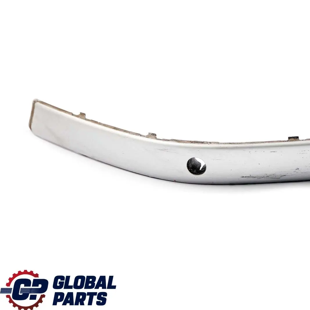 BMW 7 Series E65 E66 1 Bumper Guard Strip Front Left N/S Titansilber Silver 354 - SKU P0136460-TS1 - Part number 0136460