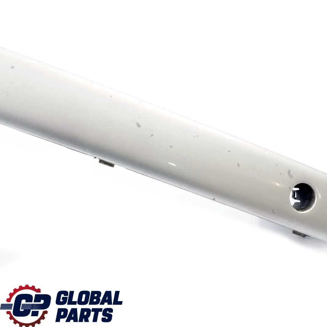 BMW 7 Series E65 E66 1 Bumper Guard Strip Front Left N/S Titansilber Silver 354 - SKU P0136460-TS1 - Part number 0136460