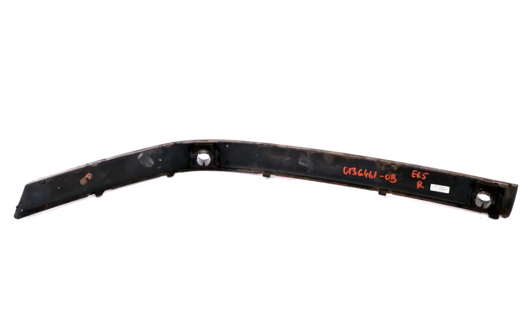 BMW 5 Series E65 E66 Bumper Guard Strip Front Right O/S Orientblau - SKU P0136461-OB - Part number 0136461