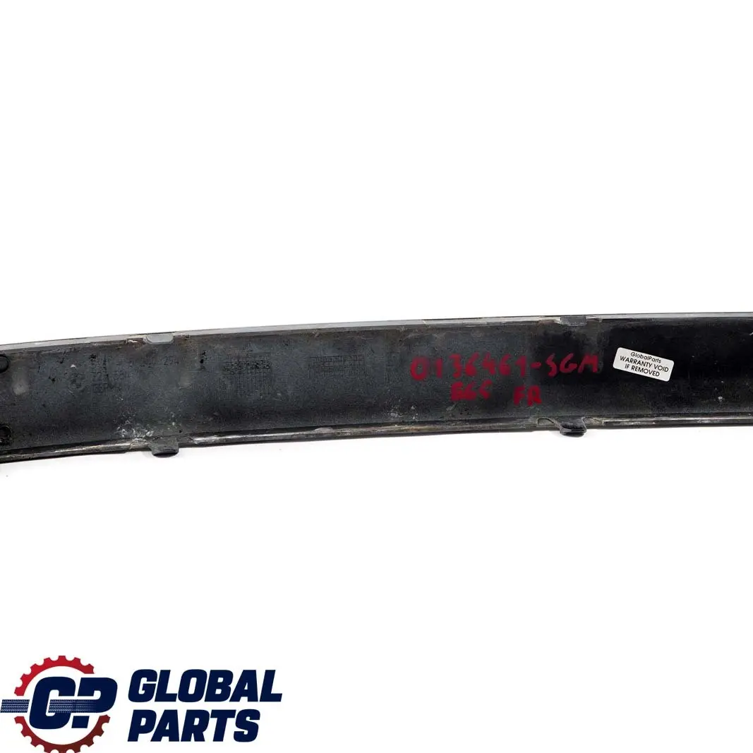 Front Right O/S Bumper Guard Strip Schiefergruen Slate Green 449 to BMW 7 E65 E66 with Part number 0136461 BMW 7 E65 E66 Front Right O/S Bumper Guard Strip Schiefergruen Slate Green 449 - SKU P0136461-SGM - Part number 0136461