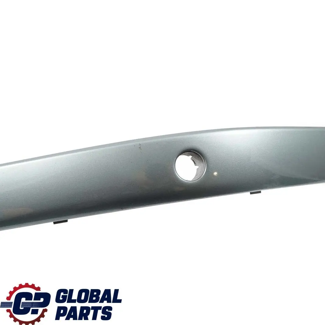 Front Right O/S Bumper Guard Strip Schiefergruen Slate Green 449 to BMW 7 E65 E66 with Part number 0136461 BMW 7 E65 E66 Front Right O/S Bumper Guard Strip Schiefergruen Slate Green 449 - SKU P0136461-SGM - Part number 0136461