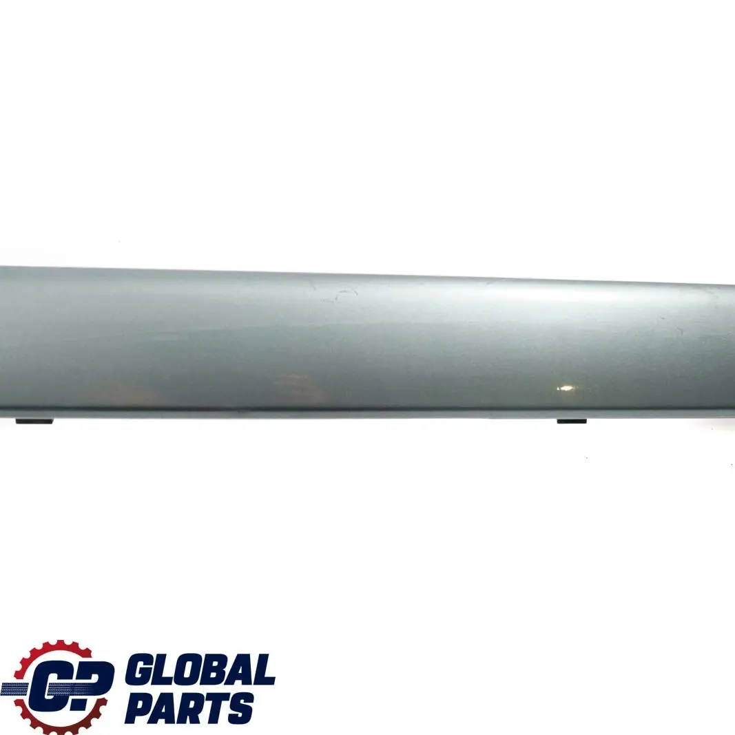 BMW 7 E65 E66 Front Right O/S Bumper Guard Strip Schiefergruen Slate Green 449 - SKU P0136461-SGM - Part number 0136461