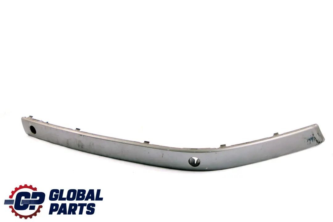BMW 7 Series E65 E66 Bumper Guard Strip Front Right O/S Sterlinggrau Metallic - SKU P0136461-STG - Part number 0136461