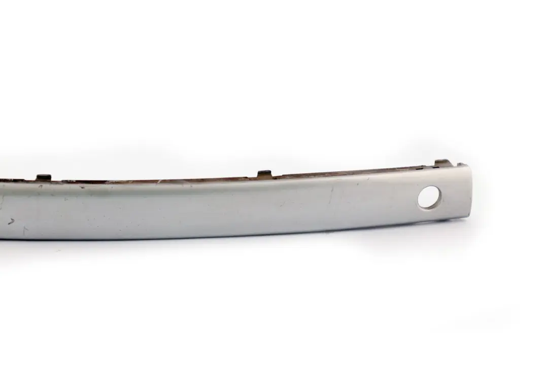 BMW 5 Series E65 E66 Bumper Guard Strip Front Right O/S Titansilber Silver - SKU P0136461-TS - Part number 0136461