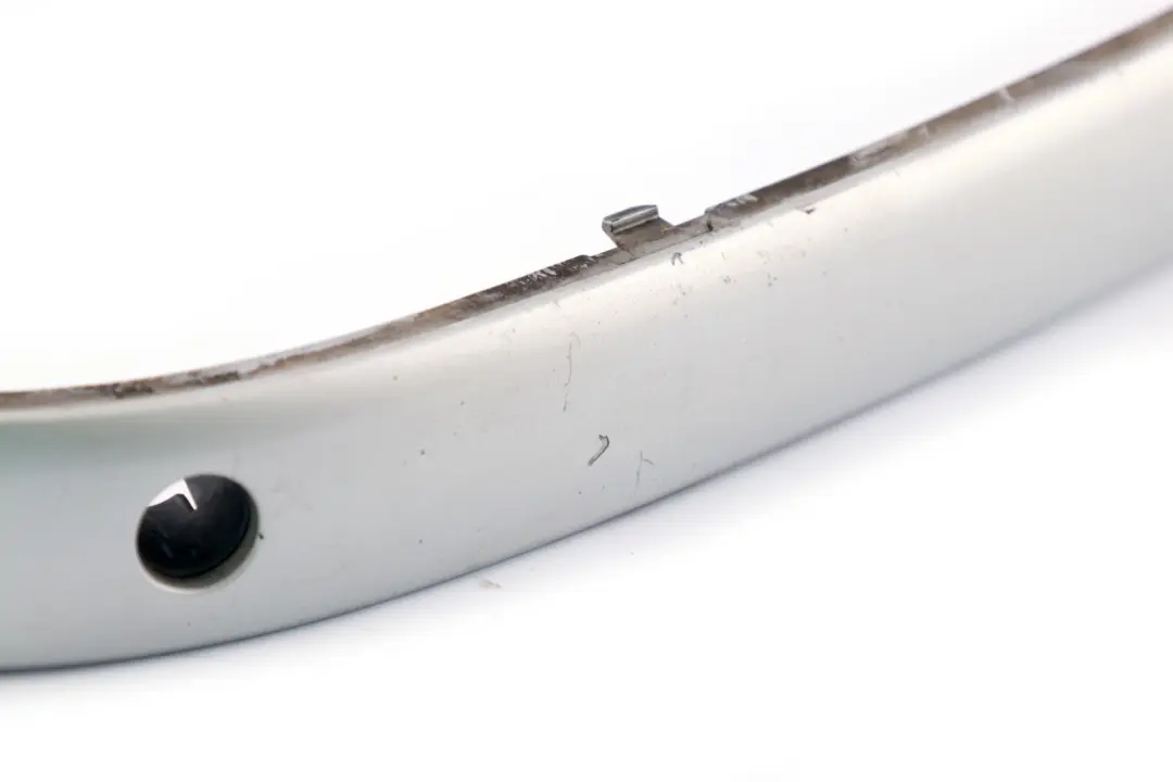 BMW 5 Series E65 E66 Bumper Guard Strip Front Right O/S Titansilber Silver - SKU P0136461-TS - Part number 0136461