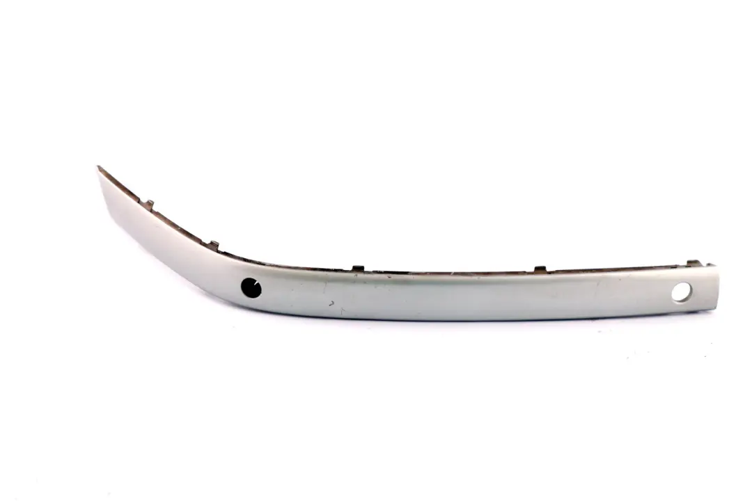 Bumper Guard Strip Front Right O/S Titansilber Silver to BMW 5 Series E65 E66 with Part number 0136461 BMW 5 Series E65 E66 Bumper Guard Strip Front Right O/S Titansilber Silver - SKU P0136461-TS - Part number 0136461