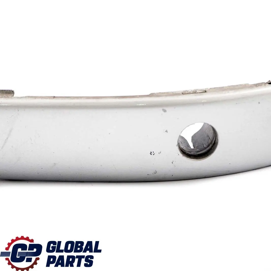 Bumper Guard Strip Front Right O/S Titansilber Silver 354 to BMW 7 Series E65 E66 with Part number 0136461 BMW 7 Series E65 E66 Bumper Guard Strip Front Right O/S Titansilber Silver 354 - SKU P0136461-TS1 - Part number 0136461