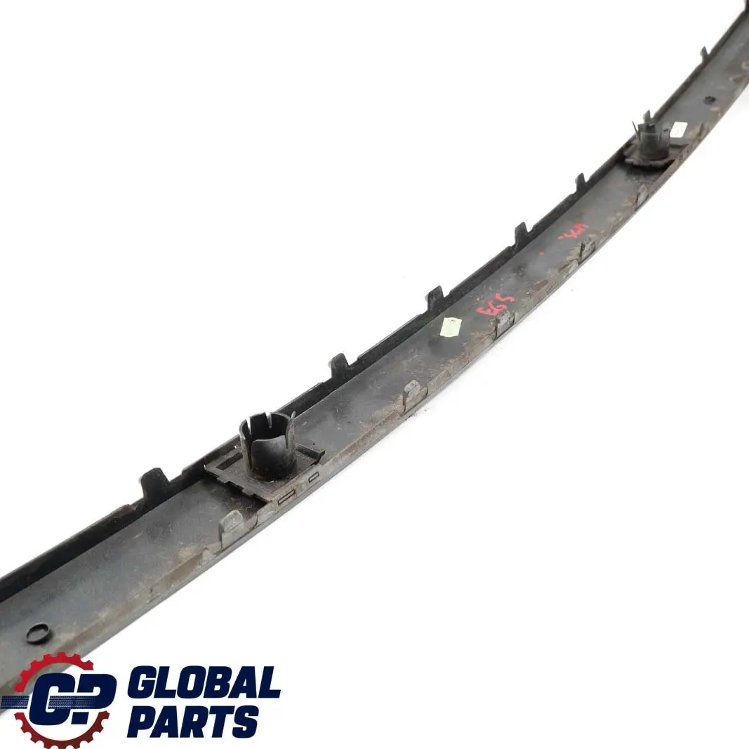 Bumper Guard Strip Centre PDC Schiefergruen Green to BMW 7 E65 E66 Rear with Part number 7007465 BMW 7 E65 E66 Rear Bumper Guard Strip Centre PDC Schiefergruen Green - SKU P0136750-SGM - Part number 7007465