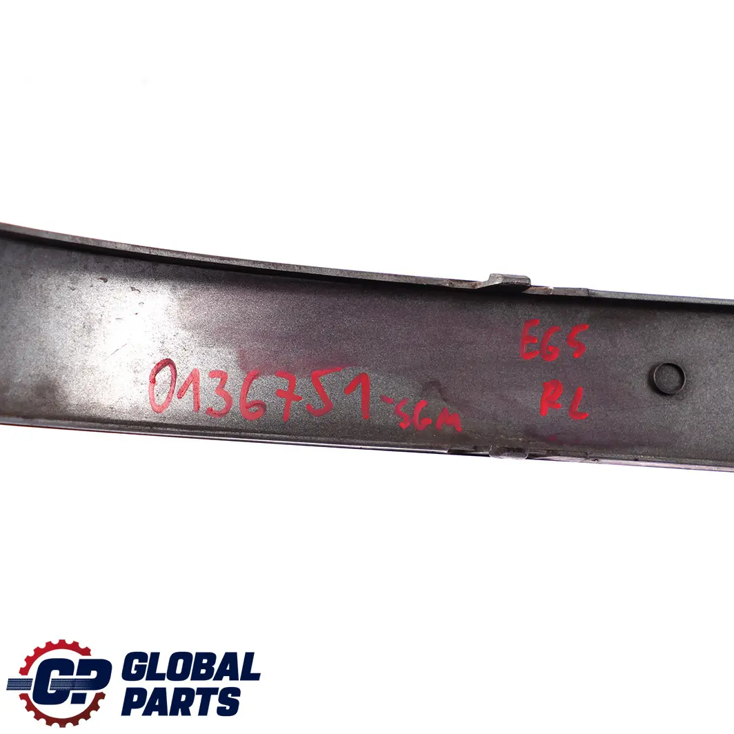 BMW 7 er E65 E66 Stoßstangenschutzleiste Hinten Links Schiefergruen 449 - SKU P0136751-SGM - Teilenummer 0136751