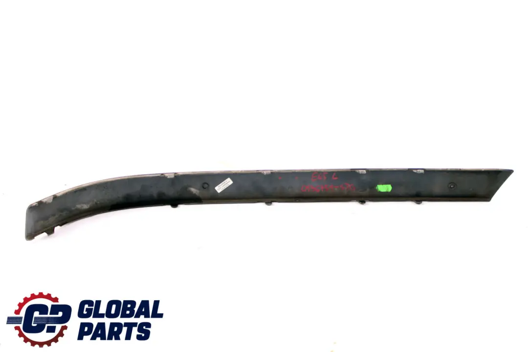 BMW 7 Series E65 E66 Bumper Guard Strip Rear Left N/S Sterlinggrau Metallic 472 - SKU P0136751-STG - Part number 0136751