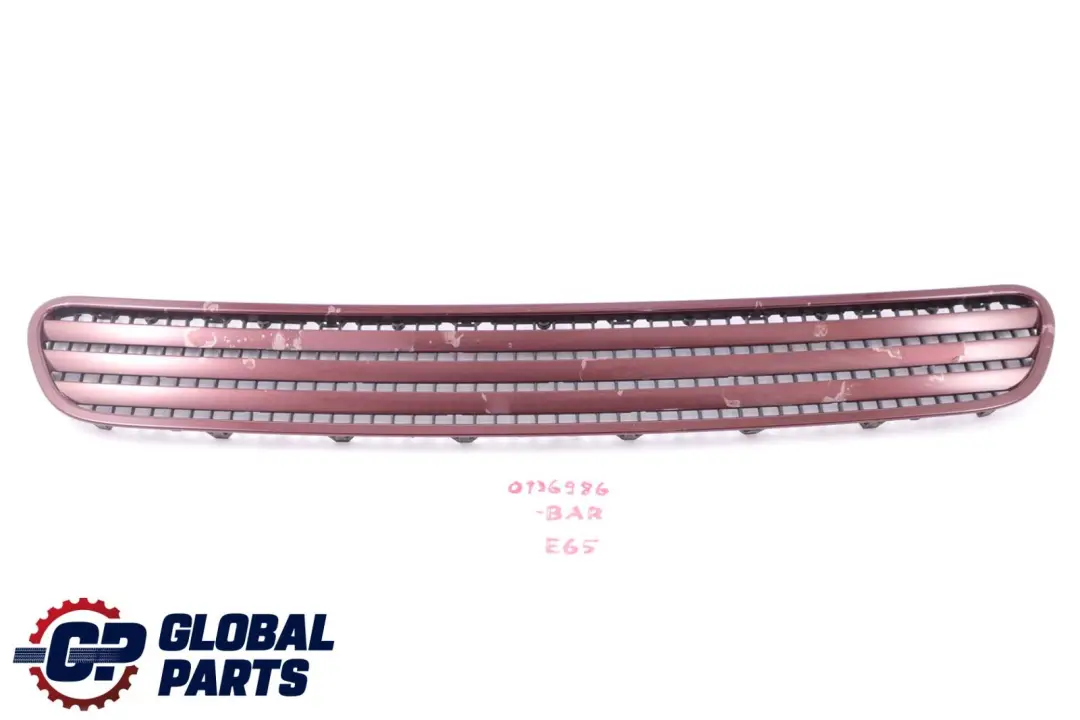 Ziergitter Lufteintritt Barberarot Metallic - A39 Rot für BMW 7 er E65 E66 E67 mit Teilenummer 0136986 BMW 7 er E65 E66 E67 Ziergitter Lufteintritt Barberarot Metallic - A39 Rot - SKU P0136986-BAR - Teilenummer 0136986